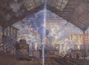 Claude Monet Gare Saint-Lazare (nn02) USA oil painting artist